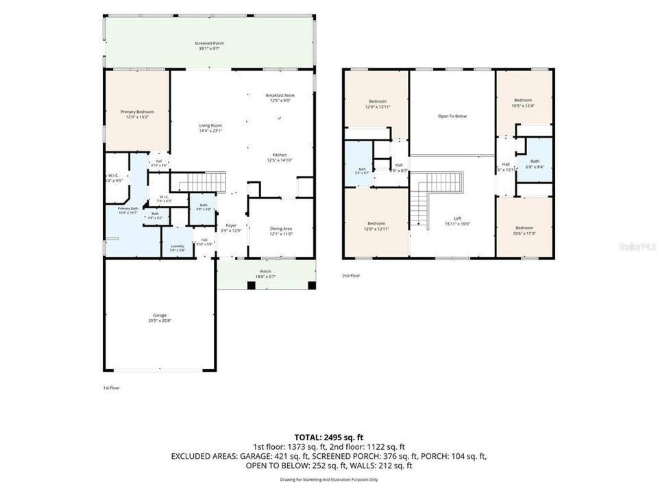 Active With Contract: $480,000 (4 beds, 3 baths, 2624 Square Feet)