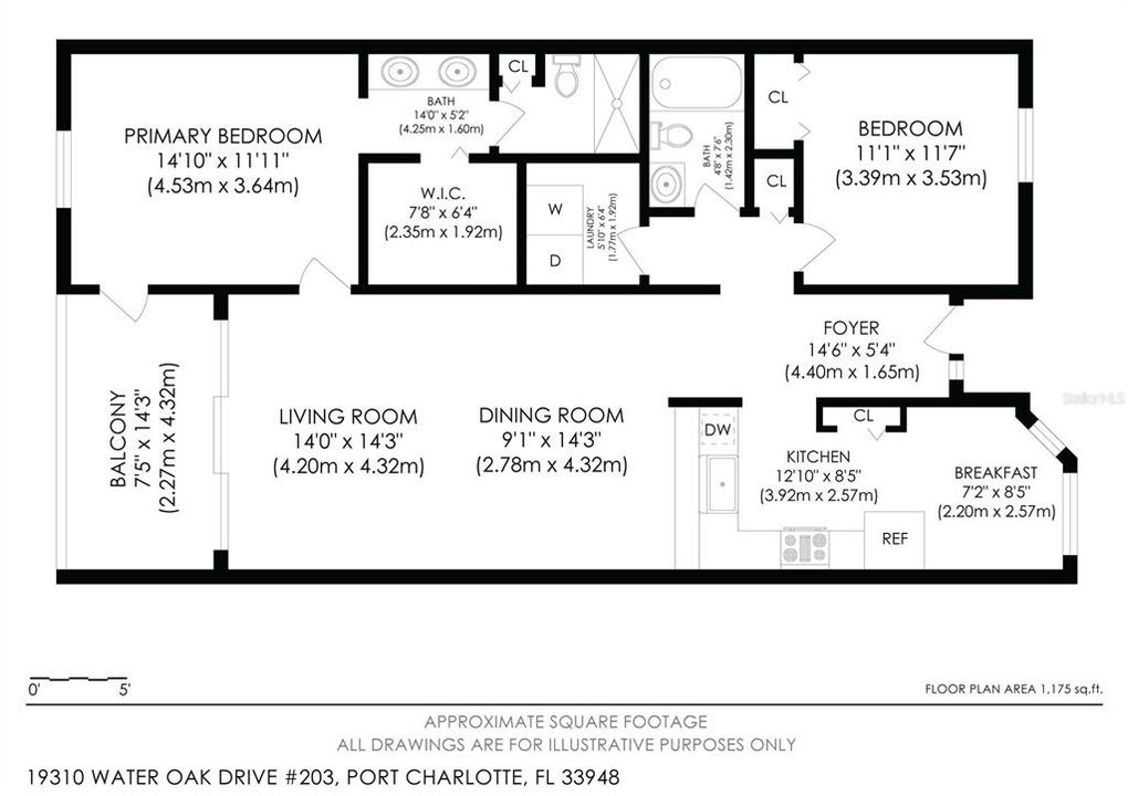 For Sale: $210,000 (2 beds, 2 baths, 1227 Square Feet)