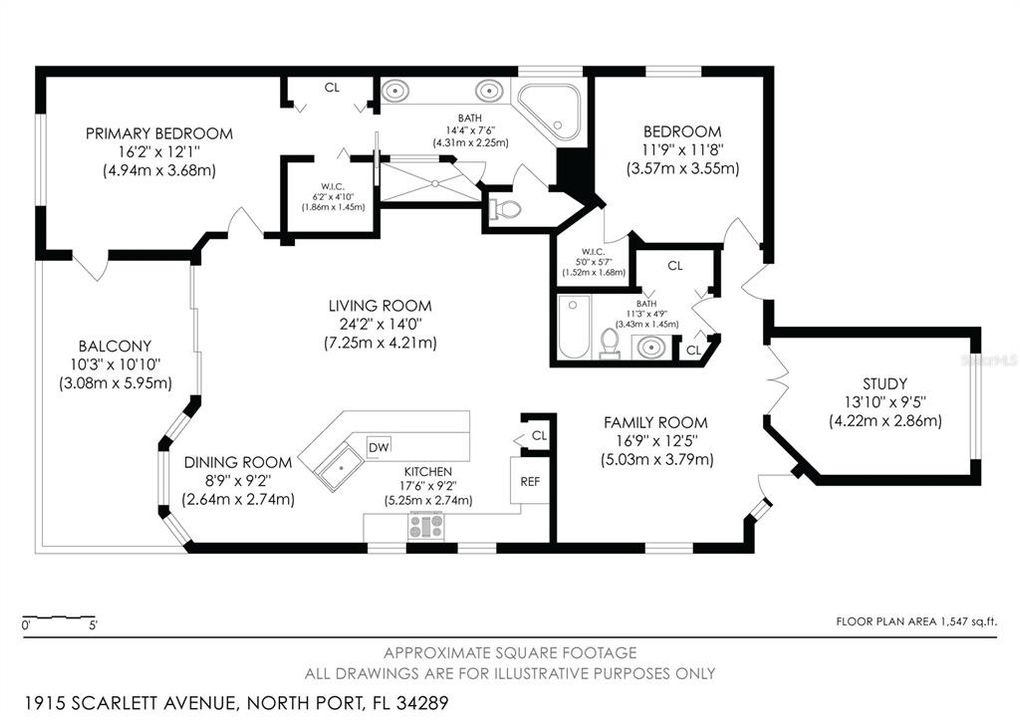For Sale: $285,000 (2 beds, 2 baths, 1606 Square Feet)