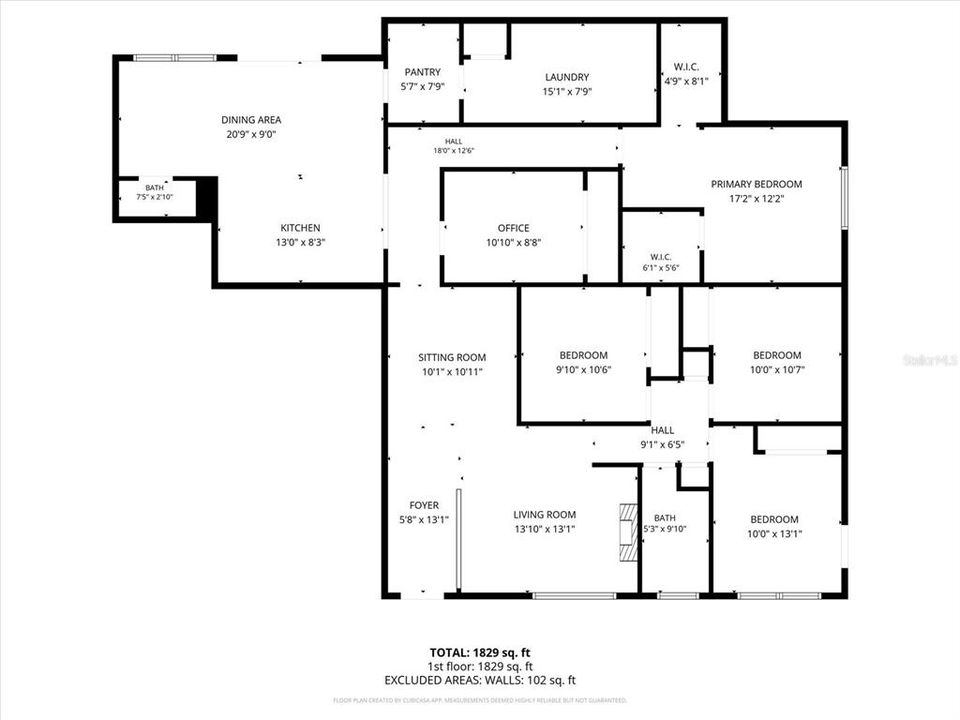 For Sale: $675,000 (5 beds, 2 baths, 2554 Square Feet)