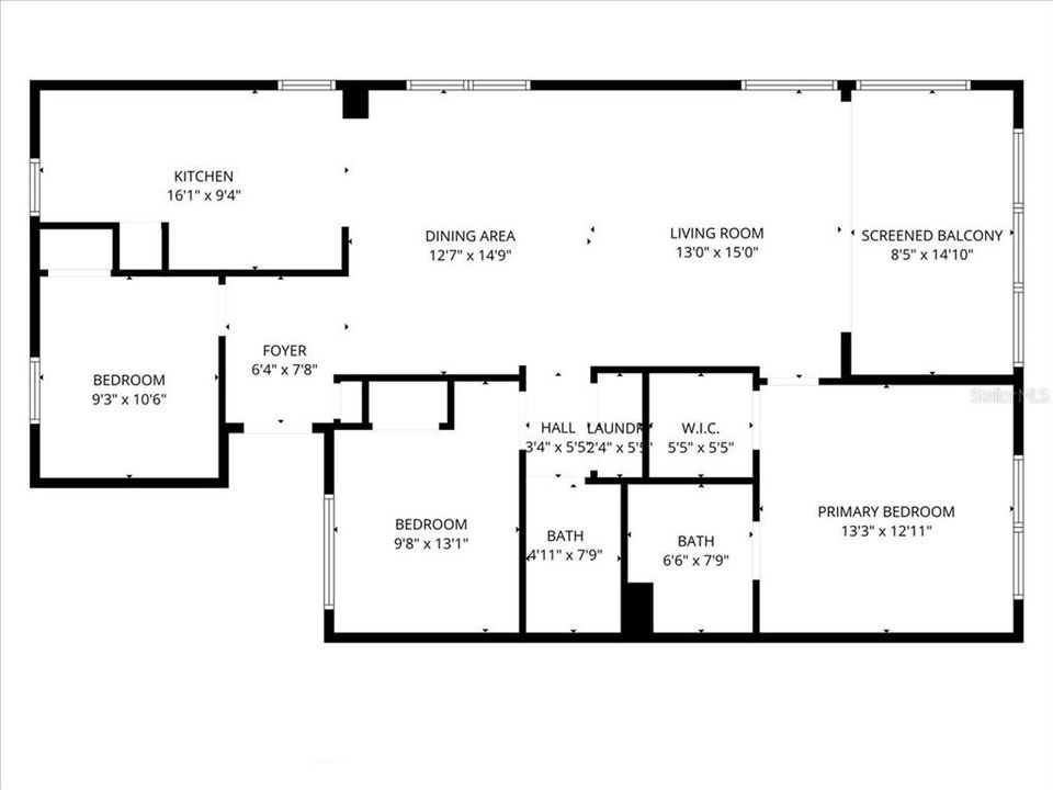 For Sale: $215,000 (3 beds, 2 baths, 1207 Square Feet)