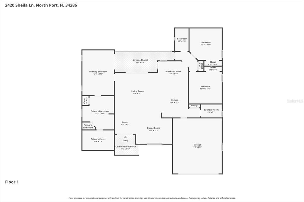 Active With Contract: $450,000 (3 beds, 2 baths, 1834 Square Feet)