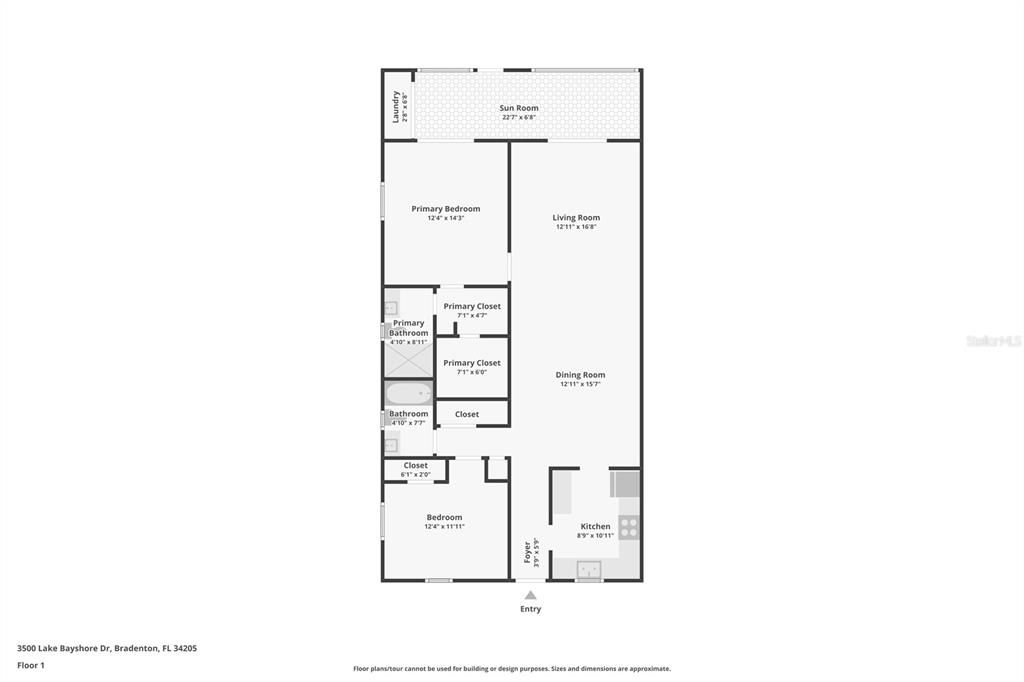 For Sale: $121,000 (2 beds, 2 baths, 1144 Square Feet)