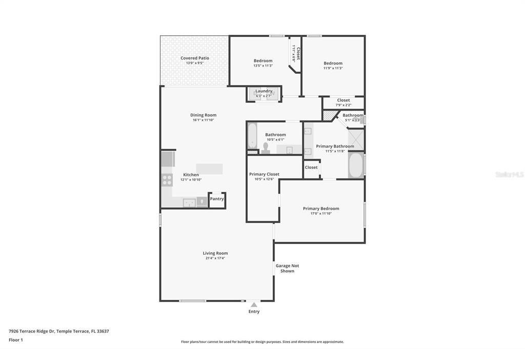 For Sale: $380,000 (3 beds, 2 baths, 1705 Square Feet)