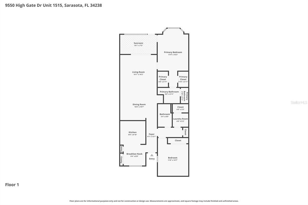 For Sale: $319,000 (2 beds, 2 baths, 1333 Square Feet)