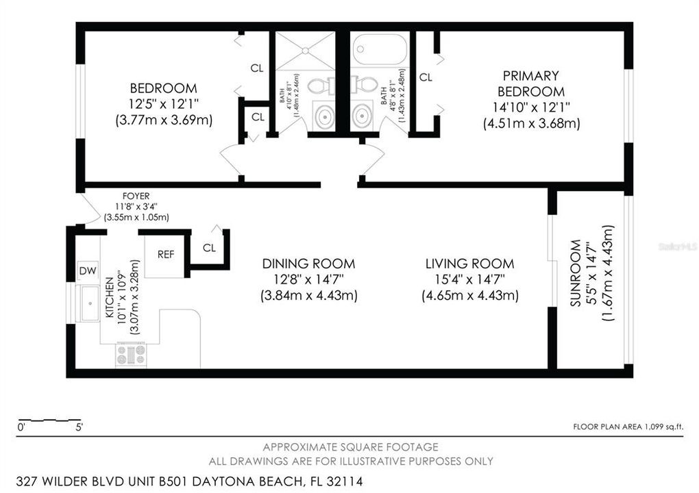 For Sale: $160,000 (2 beds, 2 baths, 1056 Square Feet)