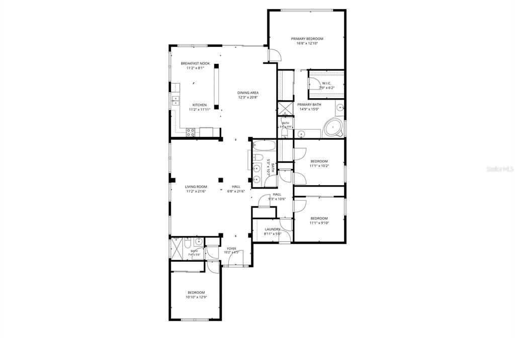 В аренду: $2,300 (4 спален, 3 ванн, 2196 Квадратных фут)