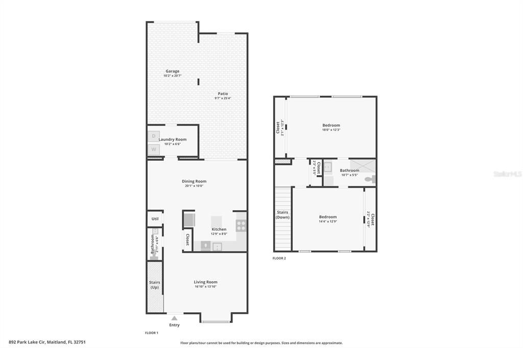 For Sale: $235,000 (2 beds, 1 baths, 1353 Square Feet)