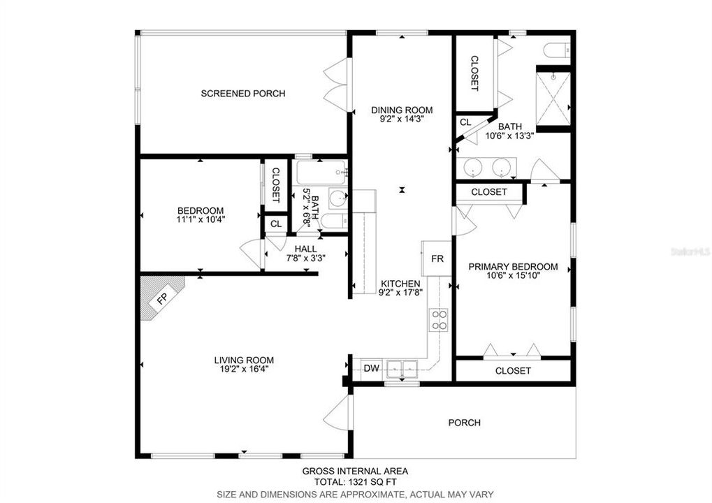 For Sale: $379,900 (2 beds, 2 baths, 1321 Square Feet)