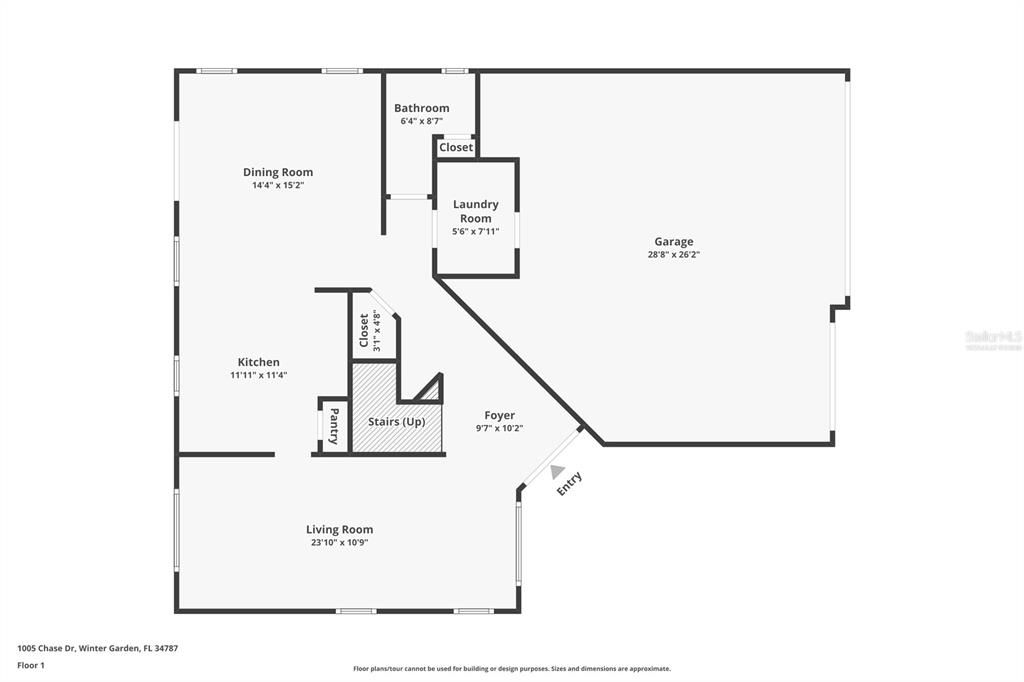На продажу: $615,000 (4 спален, 2 ванн, 2319 Квадратных фут)