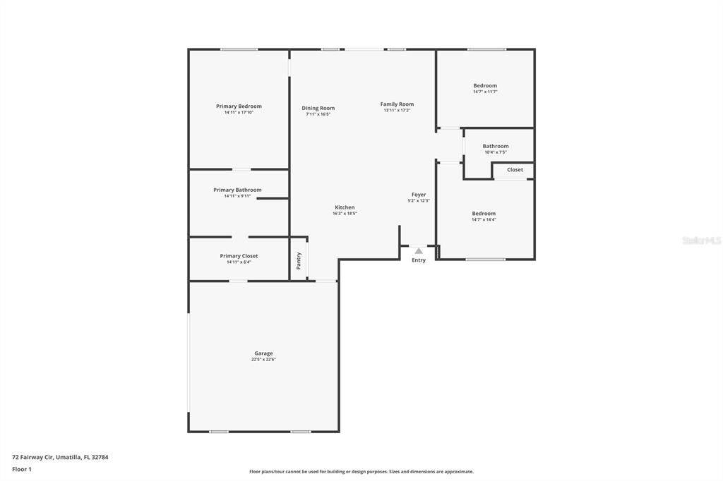 合同活跃: $389,900 (3 贝兹, 2 浴室, 1800 平方英尺)