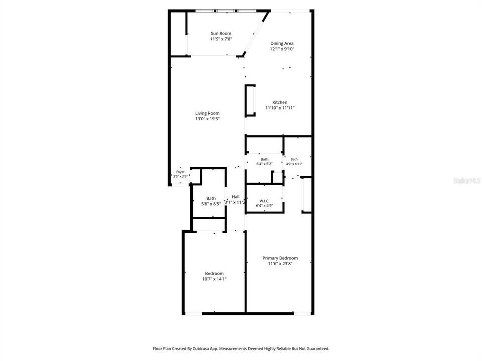 For Sale: $120,000 (2 beds, 2 baths, 1270 Square Feet)