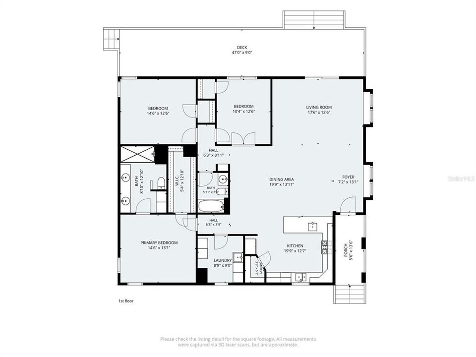 На продажу: $524,999 (3 спален, 2 ванн, 1842 Квадратных фут)