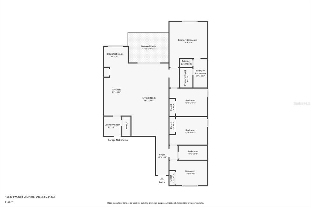 На продажу: $324,900 (4 спален, 2 ванн, 1761 Квадратных фут)