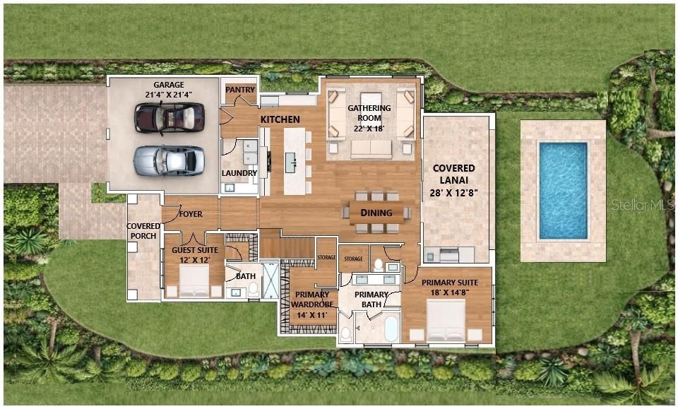 For Sale: $2,175,000 (5 beds, 5 baths, 3989 Square Feet)