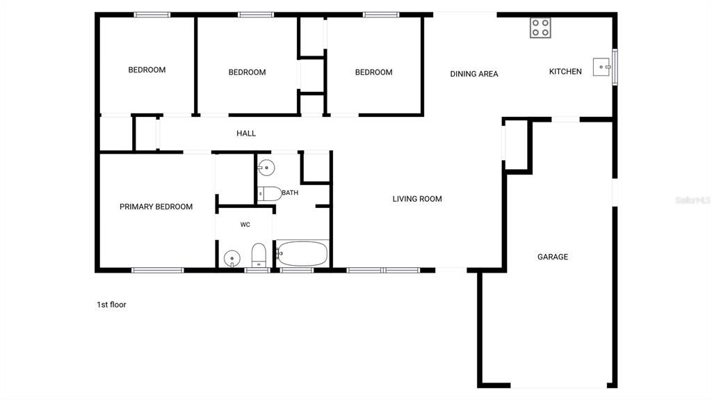 For Sale: $282,000 (4 beds, 1 baths, 1094 Square Feet)