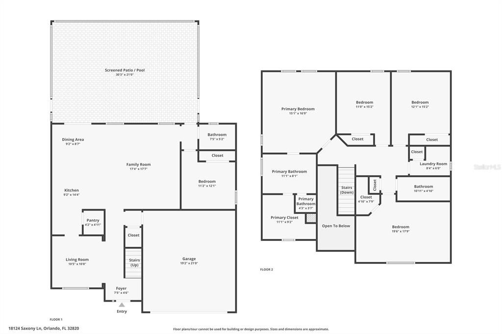 For Sale: $520,000 (5 beds, 2 baths, 2391 Square Feet)