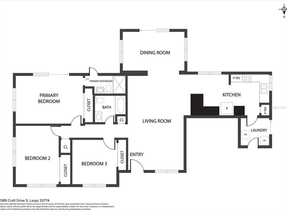 For Rent: $3,000 (3 beds, 2 baths, 1410 Square Feet)