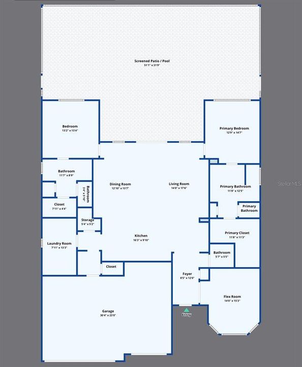 For Sale: $634,436 (2 beds, 2 baths, 2304 Square Feet)