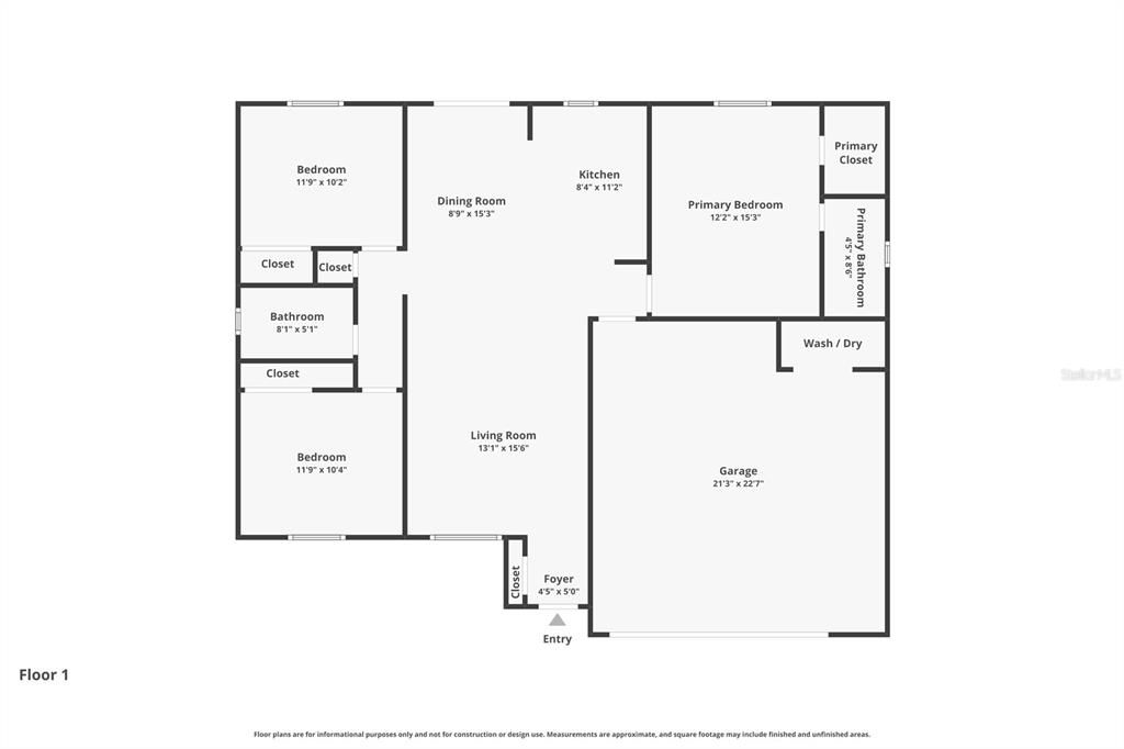 Active With Contract: $419,900 (3 beds, 2 baths, 1197 Square Feet)
