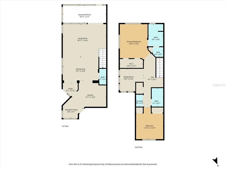 For Sale: $229,900 (2 beds, 2 baths, 1655 Square Feet)
