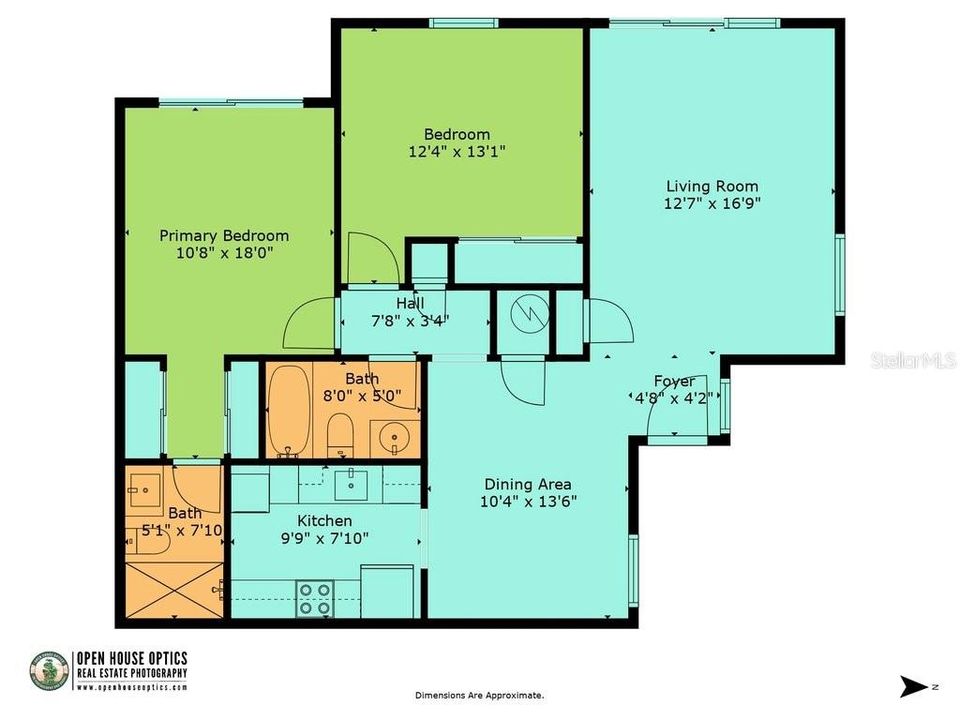 For Sale: $399,000 (2 beds, 2 baths, 1004 Square Feet)