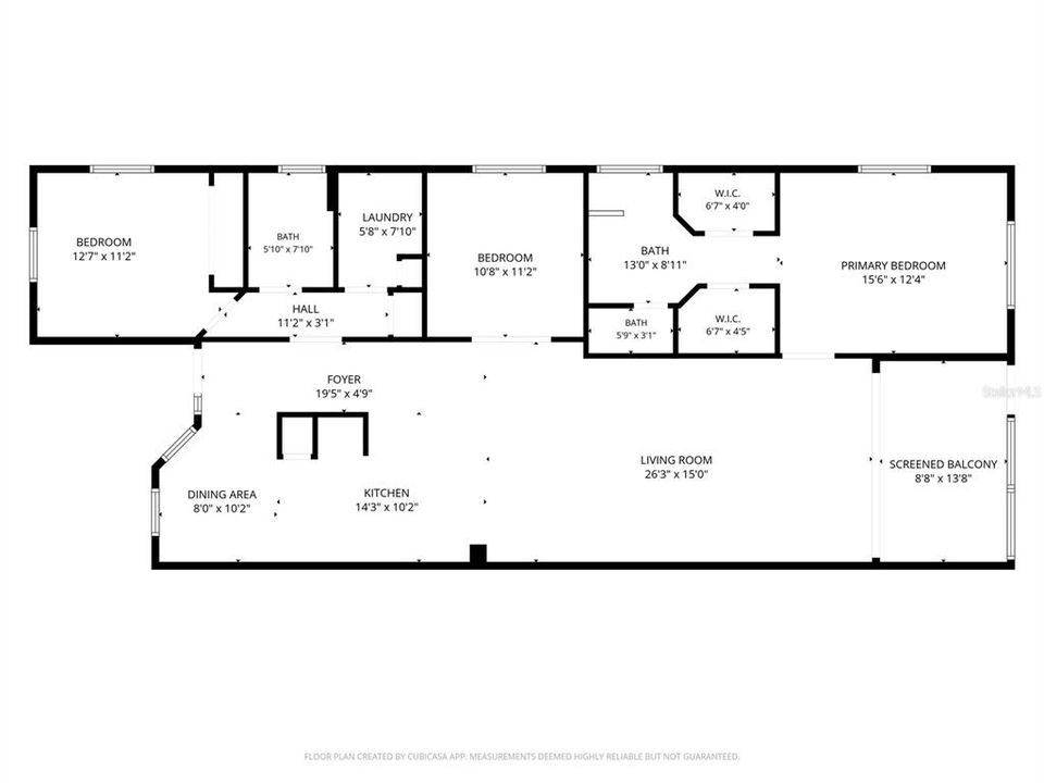 For Sale: $310,000 (2 beds, 2 baths, 1652 Square Feet)