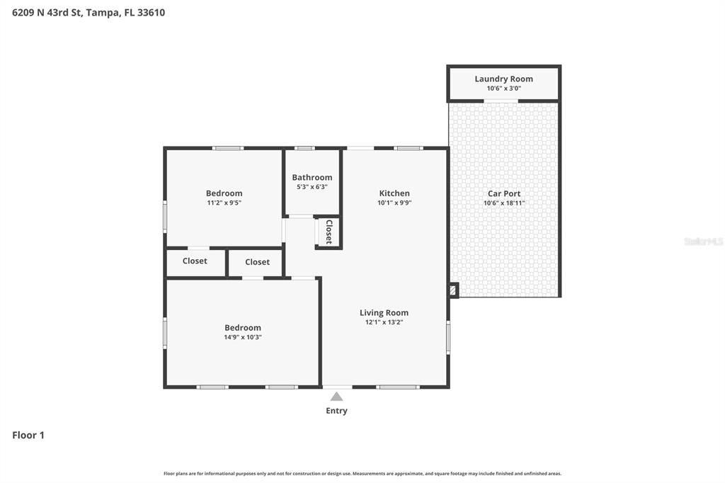 В аренду: $1,650 (2 спален, 1 ванн, 672 Квадратных фут)