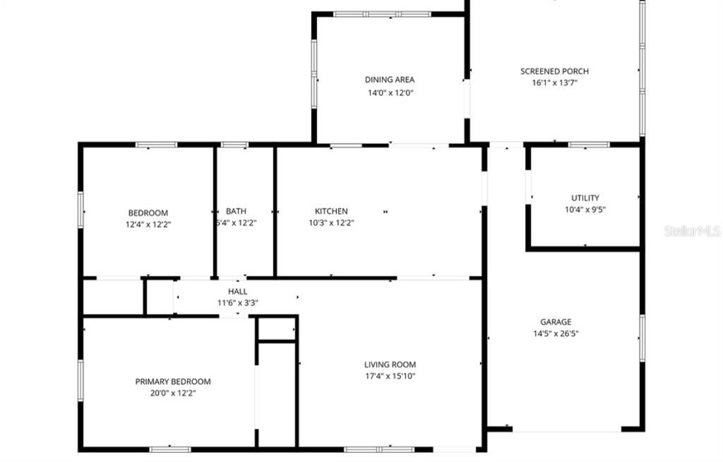 For Sale: $325,000 (2 beds, 1 baths, 1382 Square Feet)