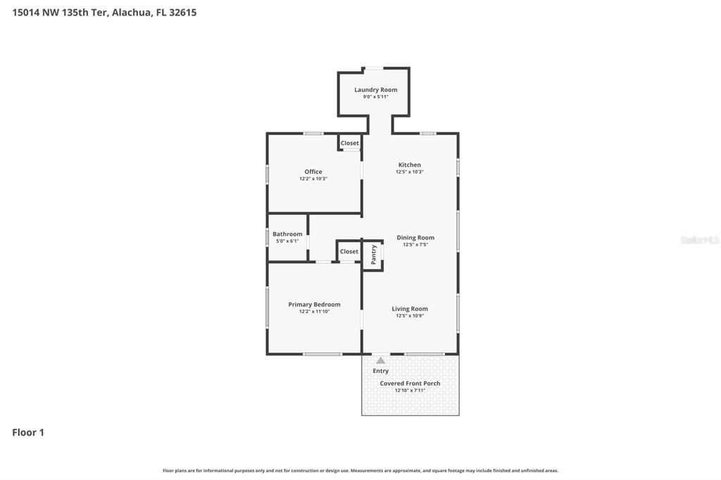 For Sale: $250,000 (2 beds, 1 baths, 780 Square Feet)