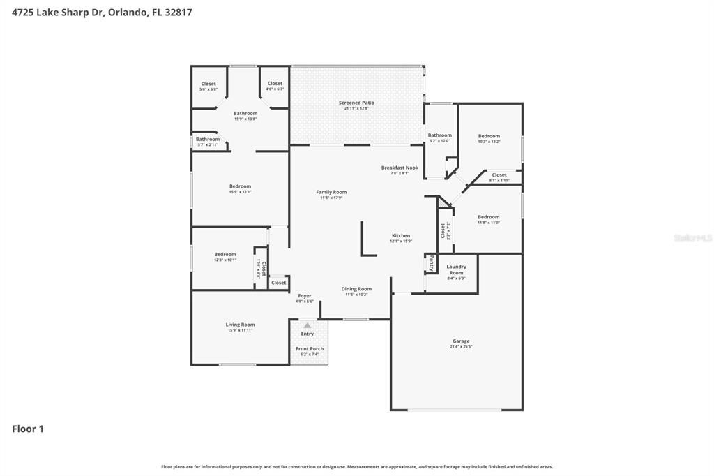 Active With Contract: $485,000 (4 beds, 2 baths, 2011 Square Feet)