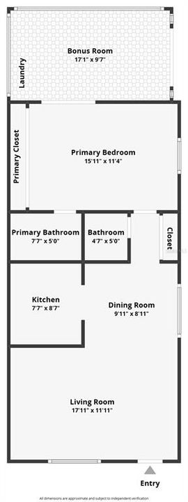 For Sale: $110,000 (1 beds, 1 baths, 800 Square Feet)