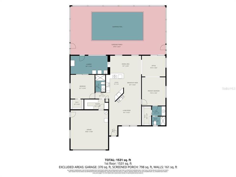 For Sale: $499,999 (2 beds, 2 baths, 1582 Square Feet)
