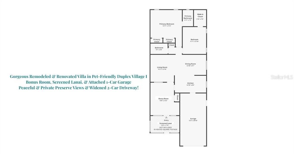 For Sale: $319,900 (2 beds, 2 baths, 1289 Square Feet)