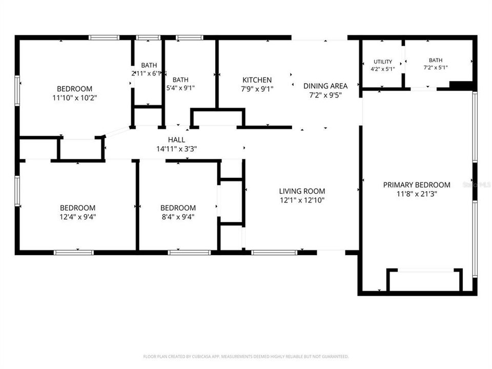 For Sale: $378,000 (4 beds, 2 baths, 1512 Square Feet)