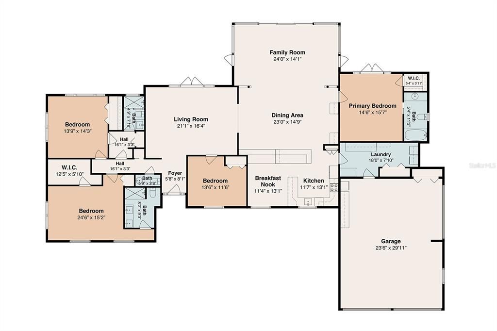 For Sale: $2,999,000 (4 beds, 3 baths, 2783 Square Feet)