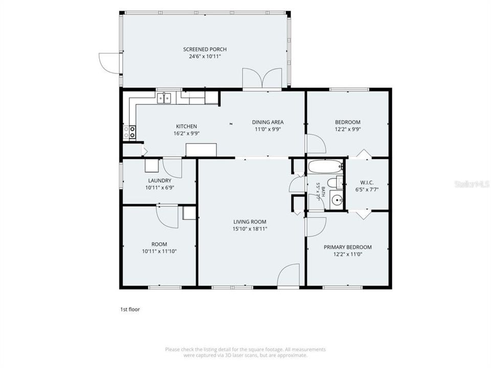 For Sale: $310,000 (2 beds, 1 baths, 1170 Square Feet)