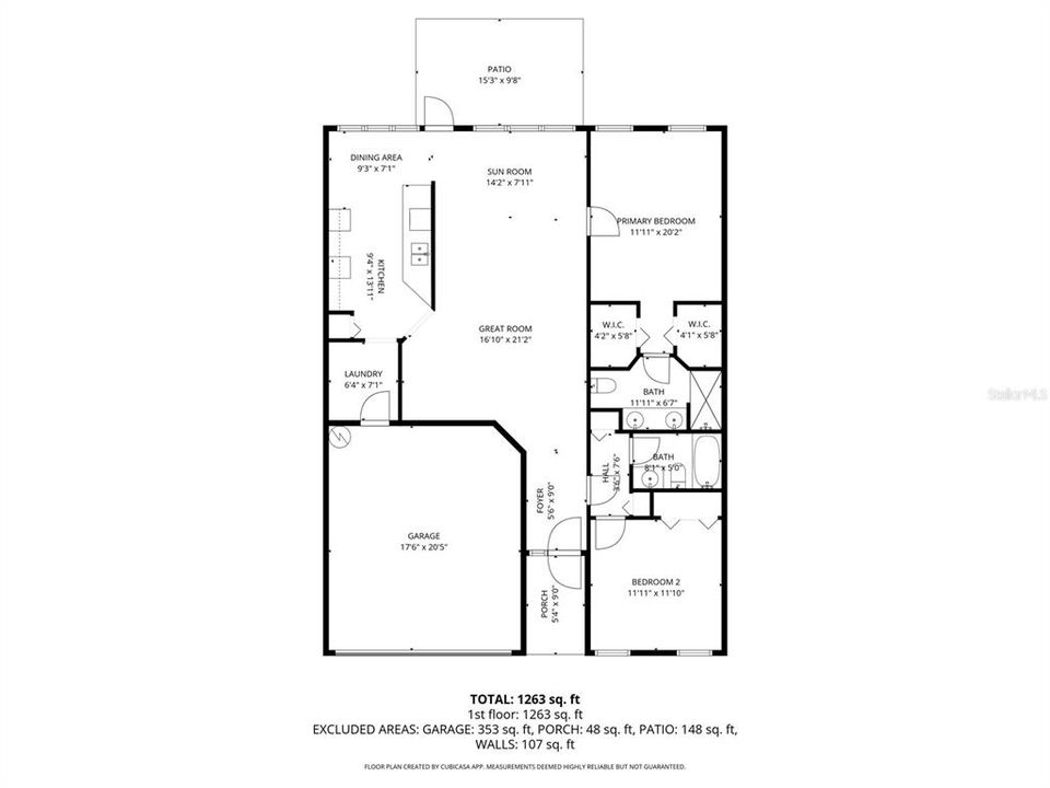 For Sale: $166,000 (2 beds, 2 baths, 1309 Square Feet)