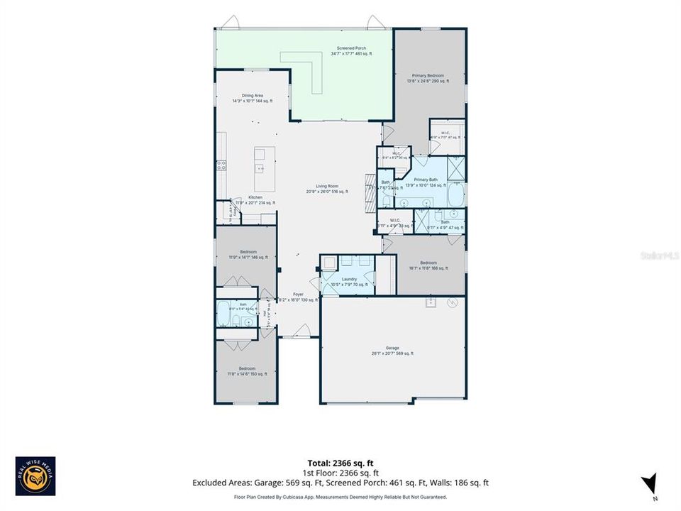 For Sale: $465,000 (4 beds, 3 baths, 2557 Square Feet)