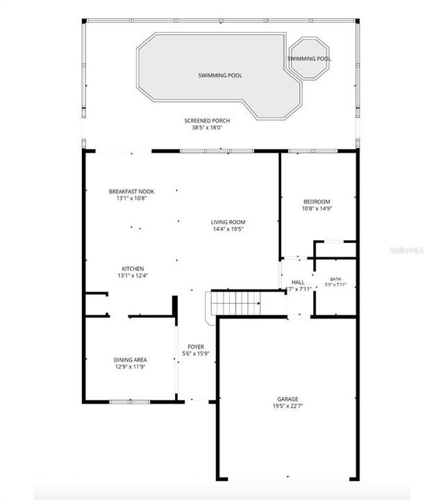 For Sale: $449,000 (5 beds, 2 baths, 2577 Square Feet)