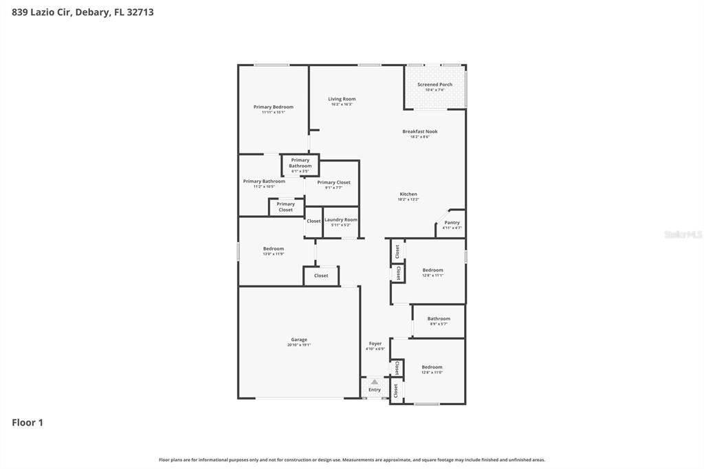 For Sale: $387,000 (4 beds, 2 baths, 1836 Square Feet)