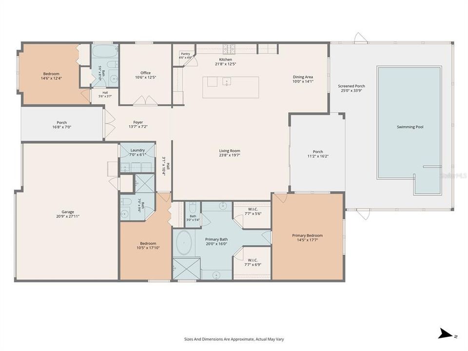 En Venta: $849,000 (3 camas, 3 baños, 2448 Pies cuadrados)