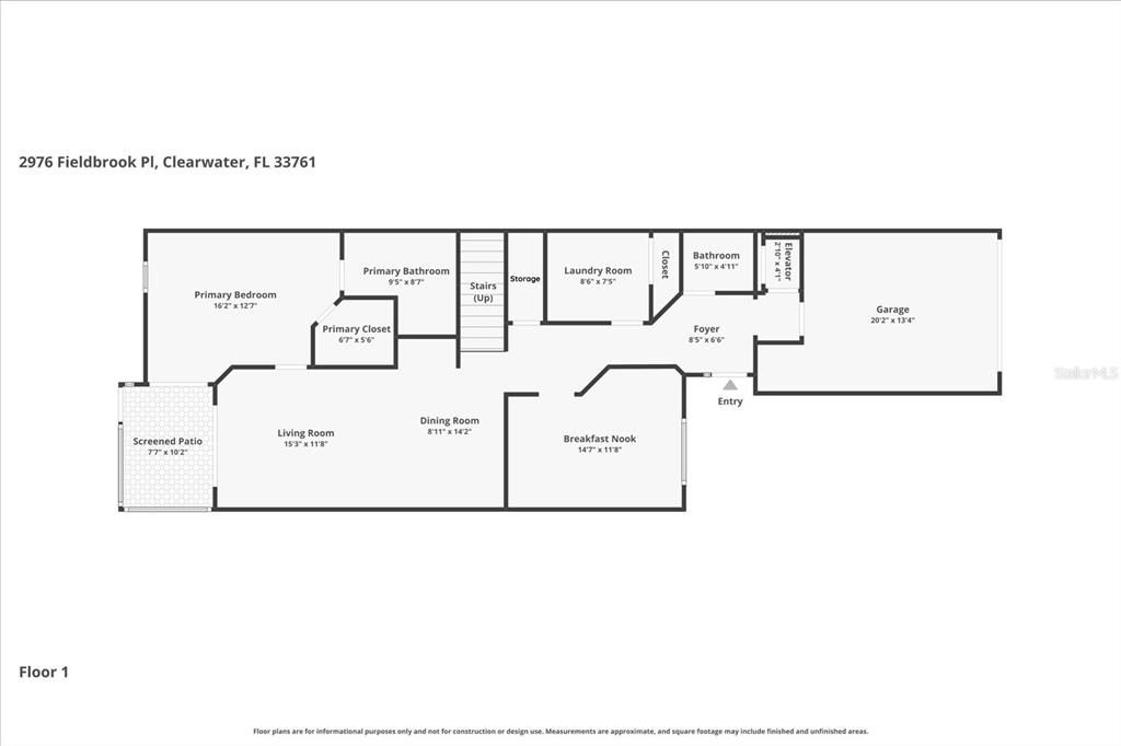 For Sale: $490,000 (3 beds, 2 baths, 1670 Square Feet)