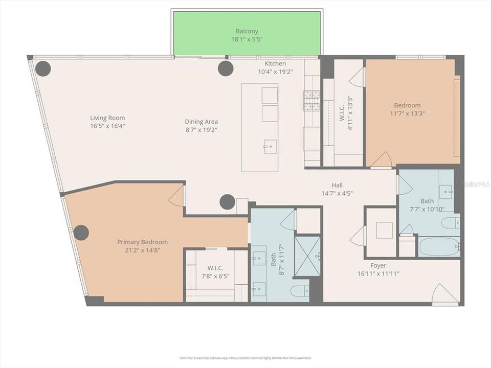 For Sale: $885,000 (2 beds, 2 baths, 1566 Square Feet)