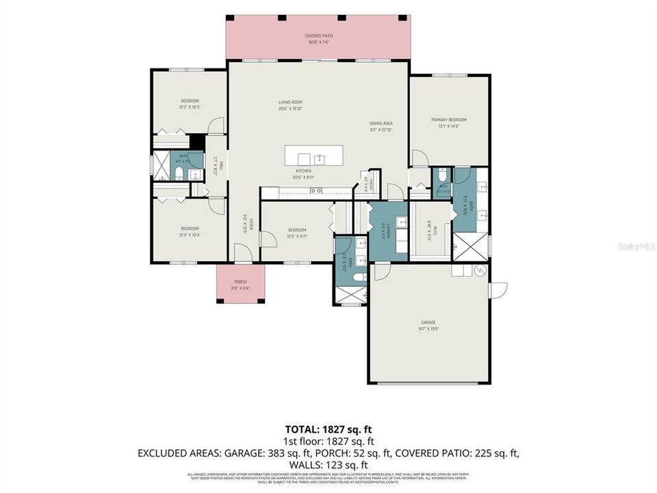For Sale: $390,000 (4 beds, 3 baths, 1970 Square Feet)