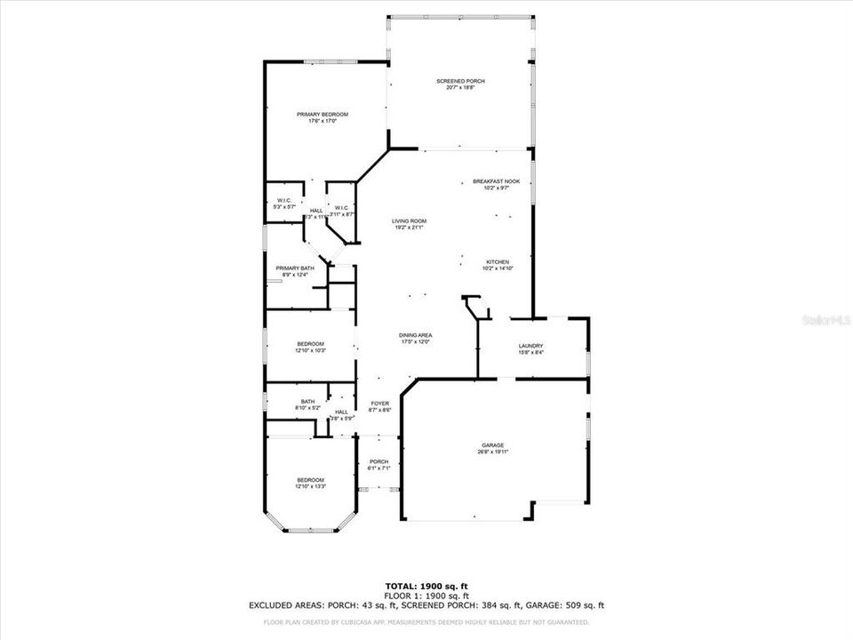 For Rent: $1,900 (3 beds, 2 baths, 2077 Square Feet)