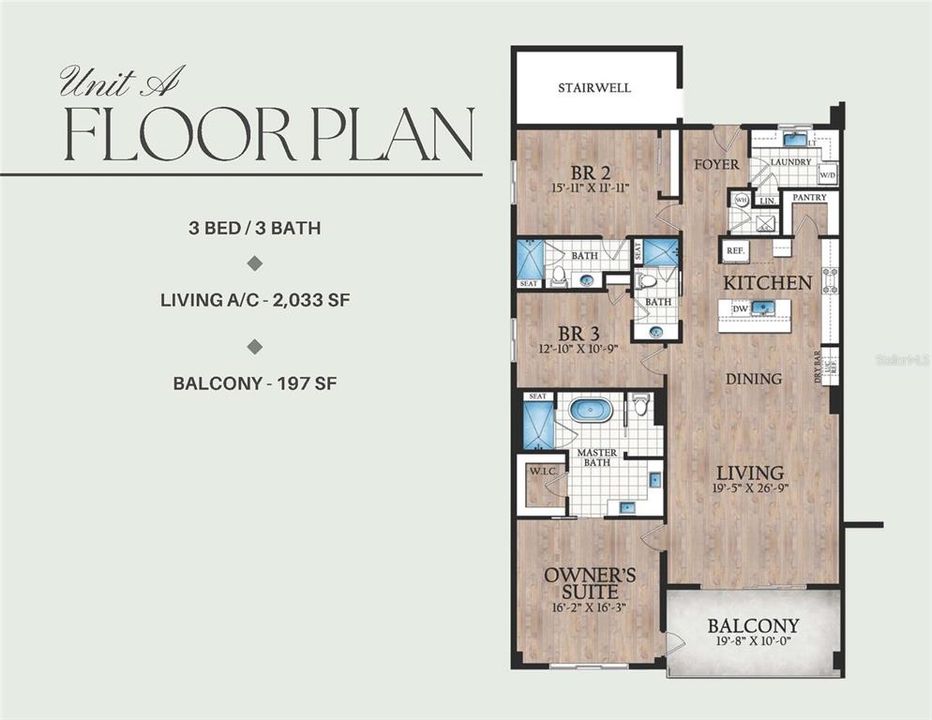 En Venta: $1,894,300 (3 camas, 3 baños, 1986 Pies cuadrados)
