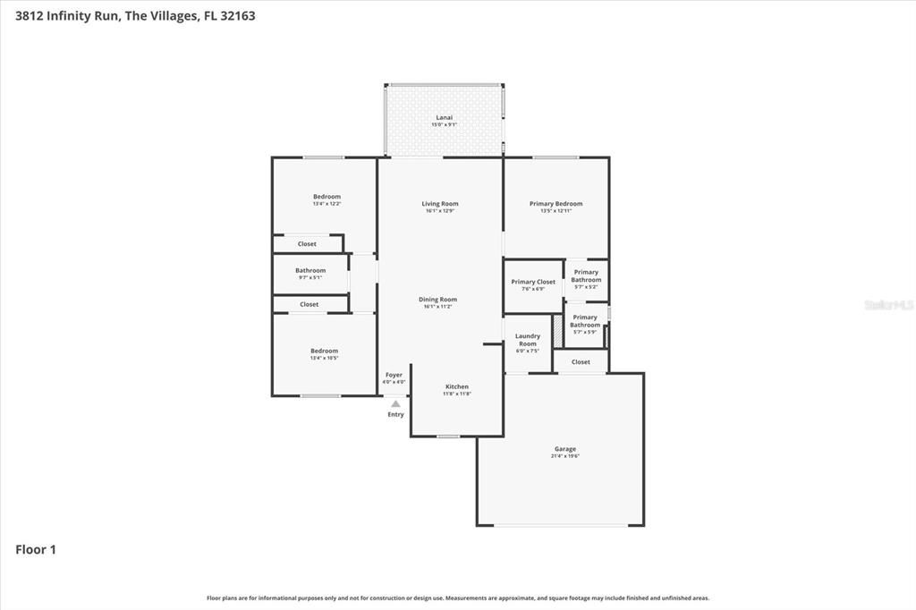 На продажу: $349,900 (3 спален, 2 ванн, 1390 Квадратных фут)