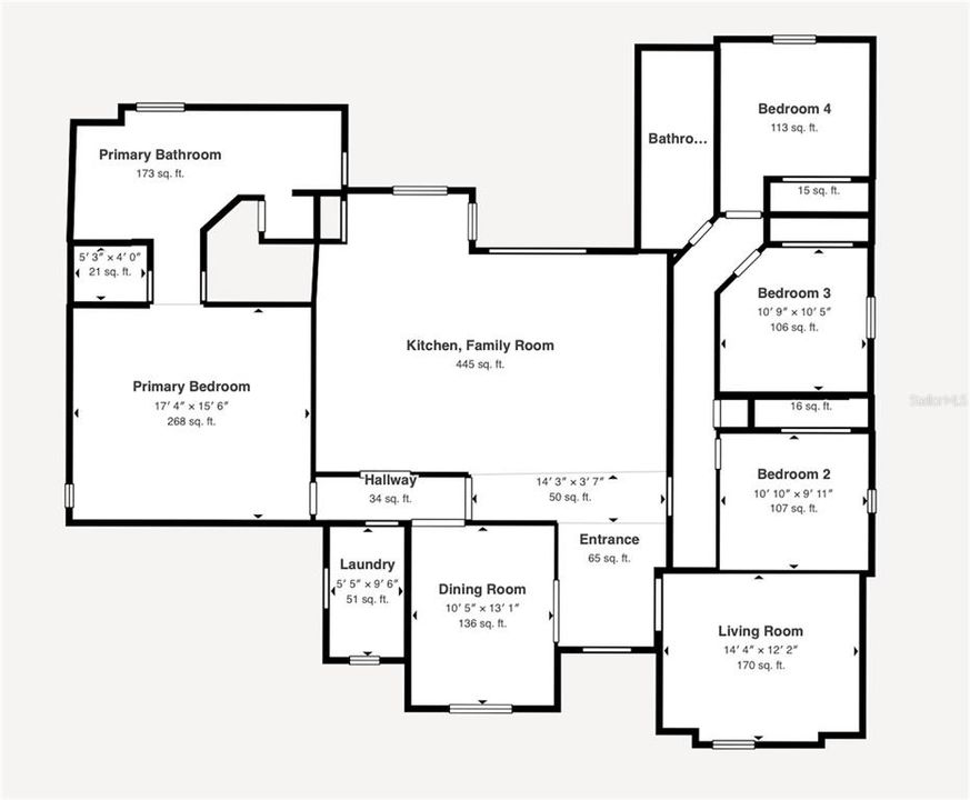 For Sale: $499,999 (4 beds, 2 baths, 2337 Square Feet)