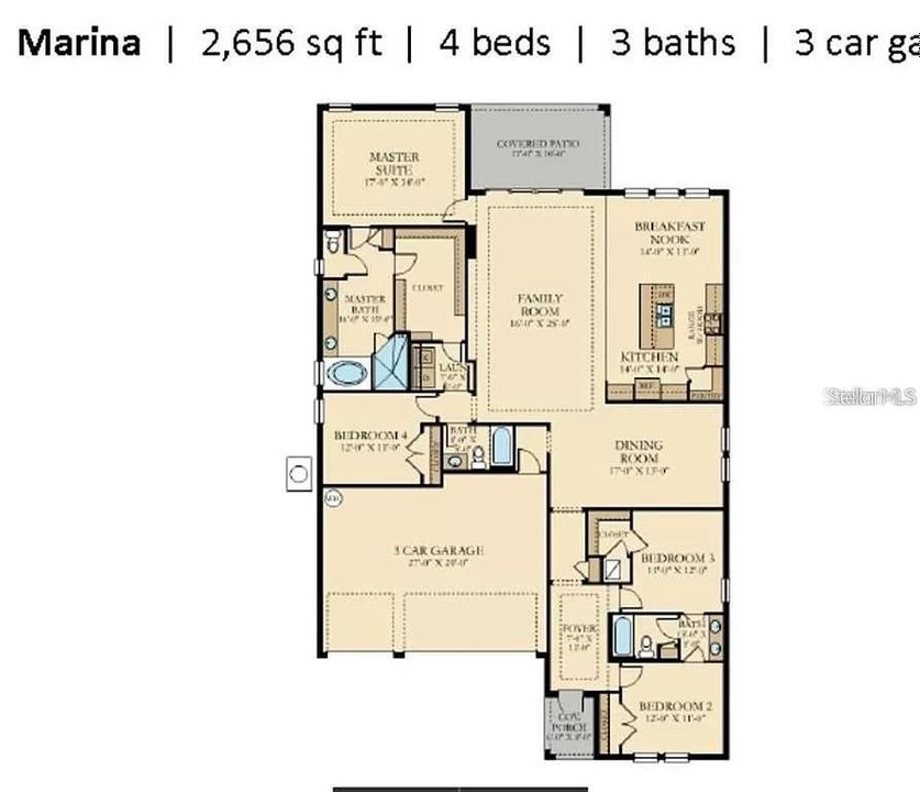 For Rent: $2,400 (4 beds, 3 baths, 2658 Square Feet)